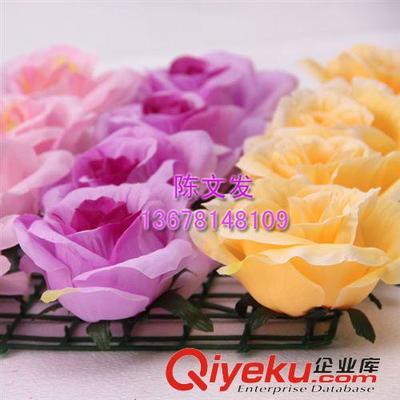 锦江区诚鑫花艺商贸部 超低价婚庆玉兰仿真花头，个性加工定制工厂